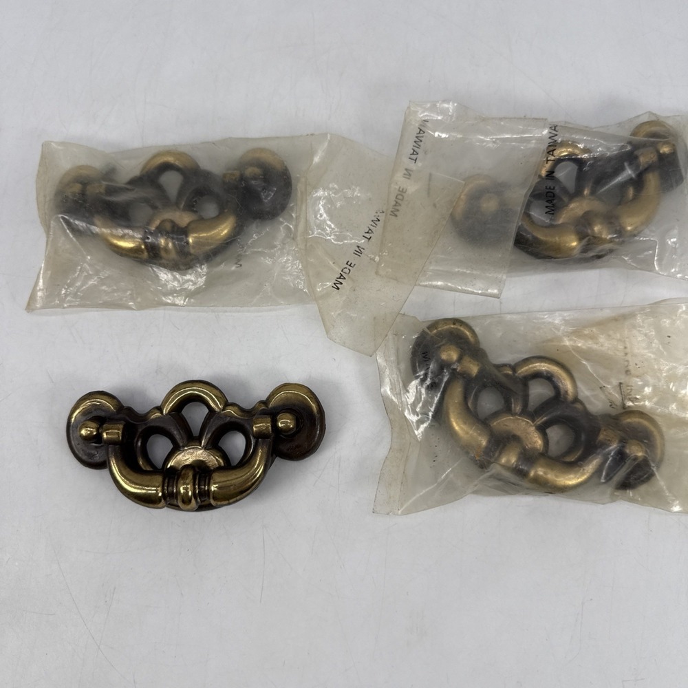 Vintage Chippendale Drawer Handle Bail Pulls Lot 4